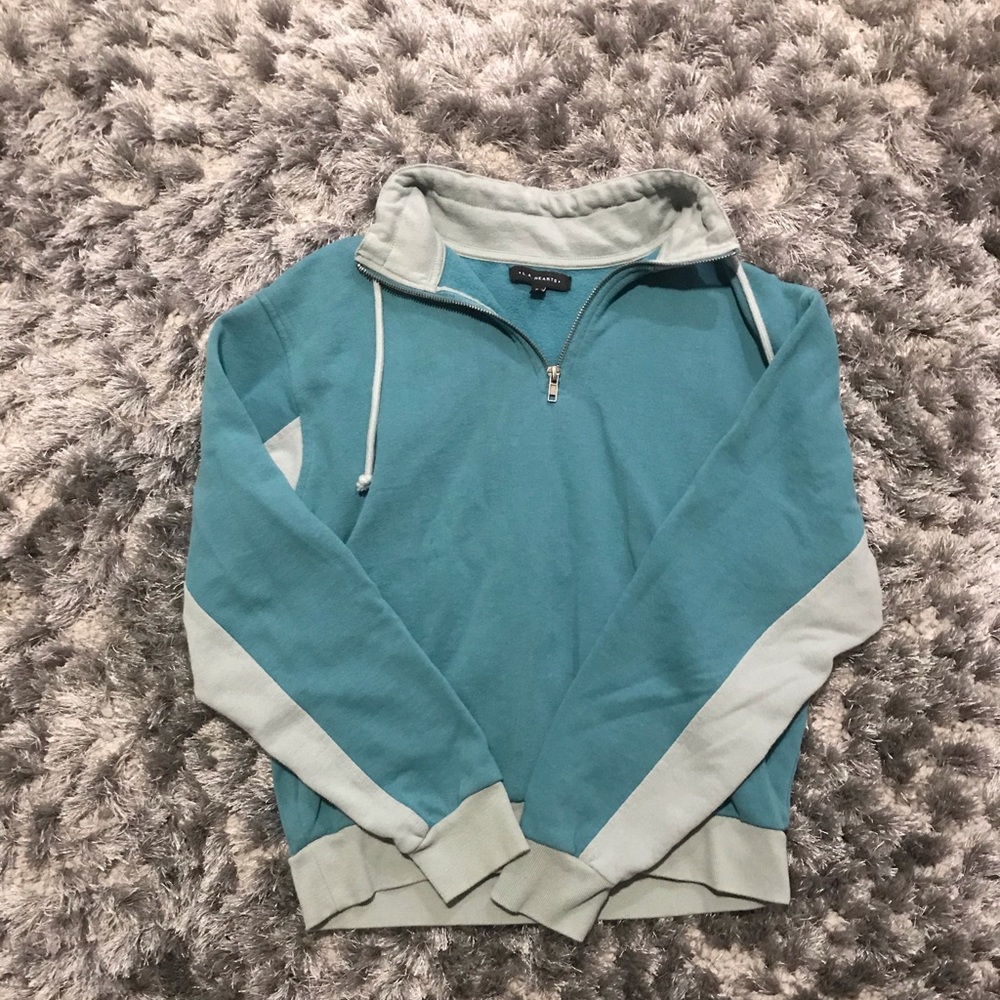 Blue sweater from PacSun! (LA Hearts)